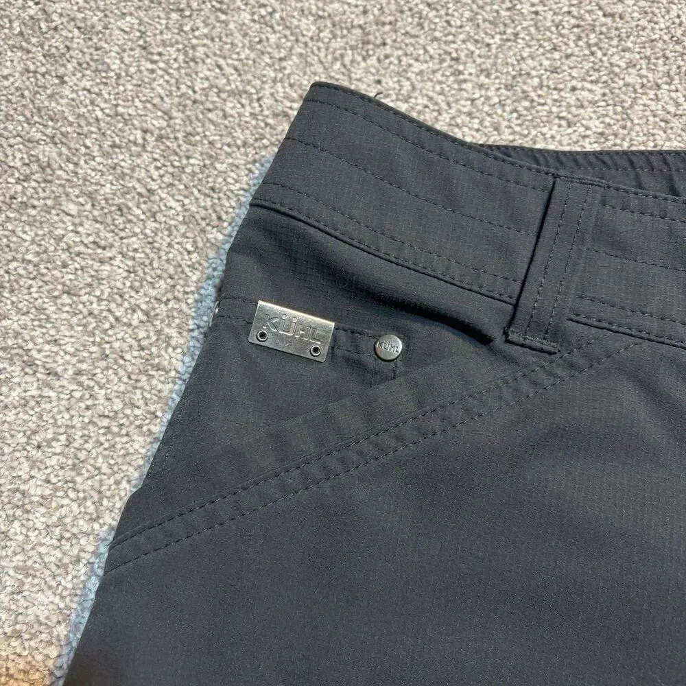 KUHL Silencr Pants Mens 38x30 Black Ripstop Stretch Hiking Trousers 5166 Utility